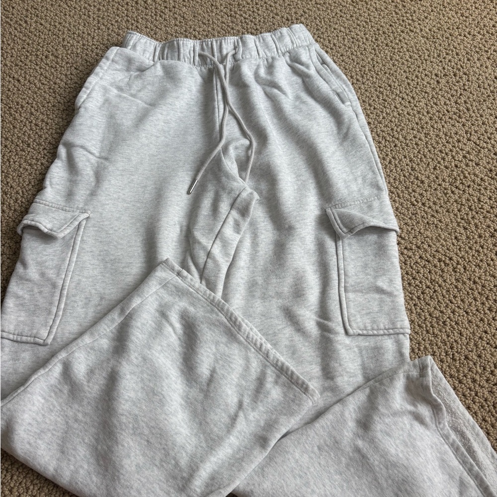 Golly Hicks Gray Cargo Sweatpants